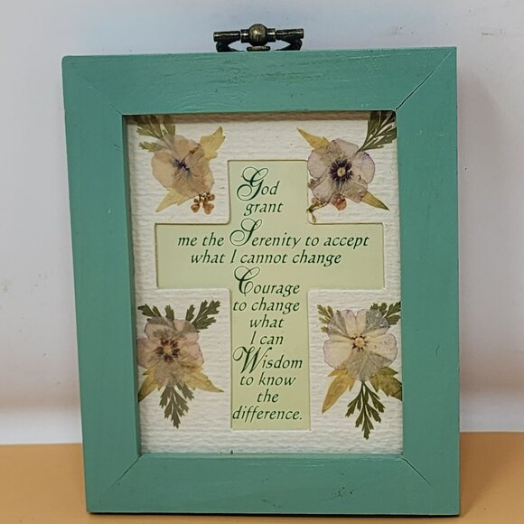 Lot of3Picture Frames God Grant Me Serenity Love Bears All Things Forever Friend - Picture 4 of 8